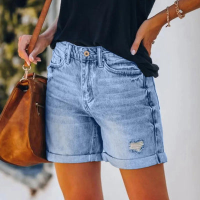 Carly | Ladies Shorts with High Waist
