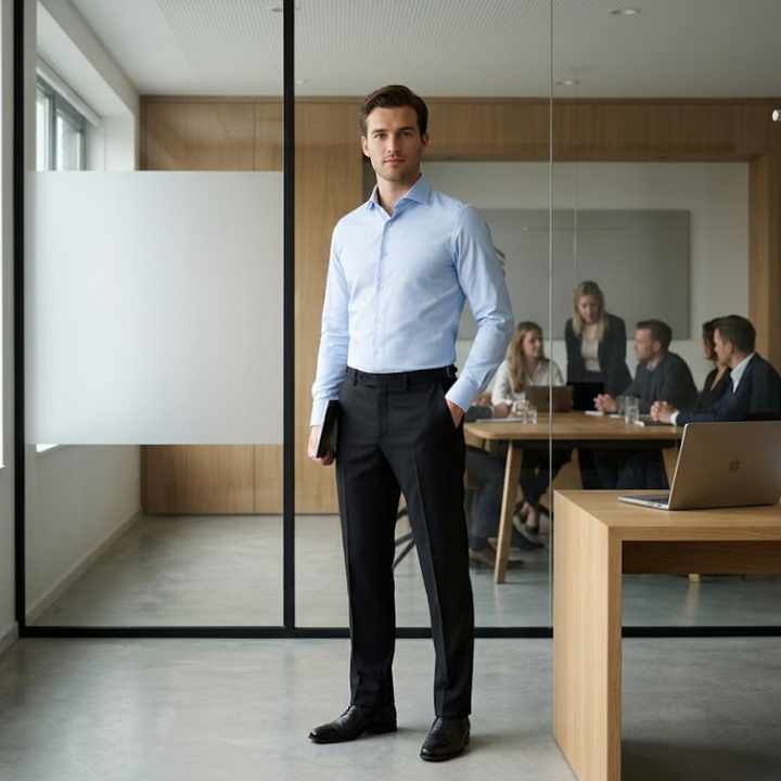 Dante Straight-Leg Formal Trousers lifestyle