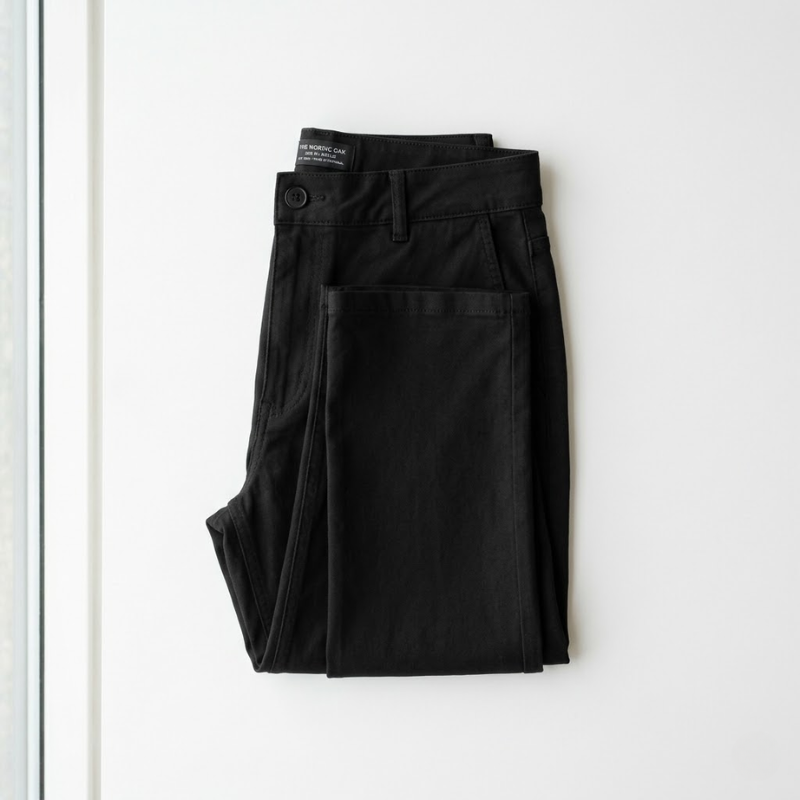 Lena High-Waist Straight Trousers