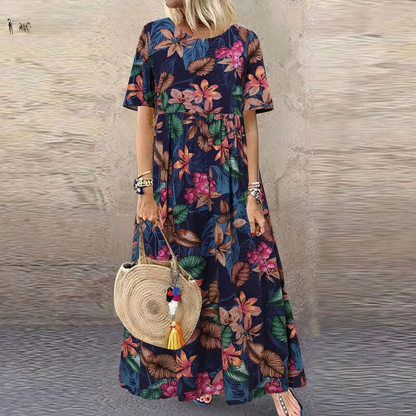 Karen | Comfortable floral dress