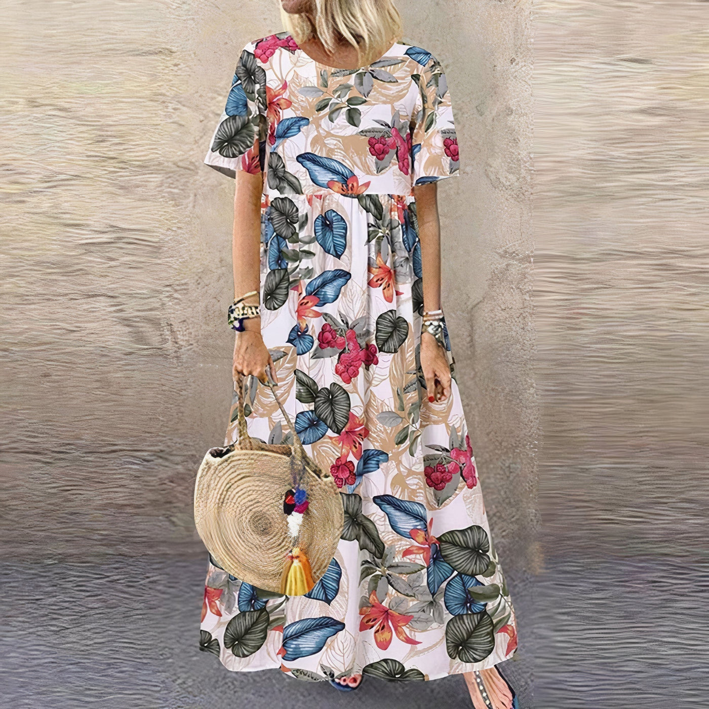 Karen | Comfortable floral dress