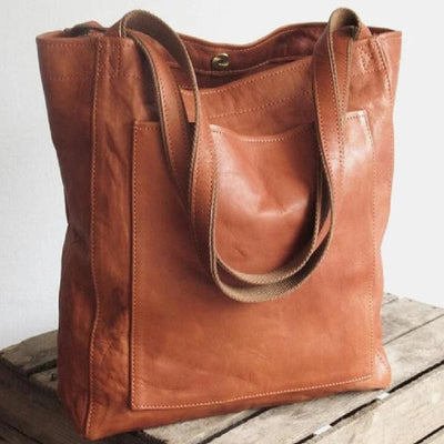 Maria | Classic Leather Tote