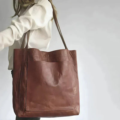 Maria | Classic Leather Tote